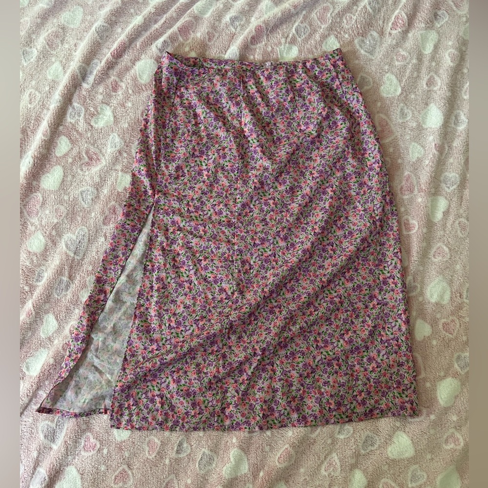 Floral skirt